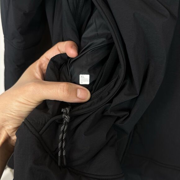 LULULEMON Men's XL Route Ready Lightweight PrimaLoft Insulated Jacket Black - Picture 9 of 16